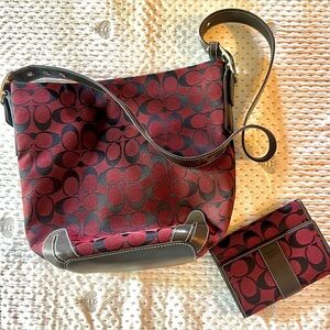 Coach Set (Purse and Wallet)
